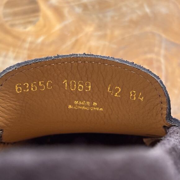 Men's Geox Respira Brown Suede Loafers Size 42 US 9 - Picture 6 of 6